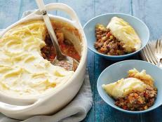 When you're in the mood for a meaty, savory comfort-food classic, serve Alton Brown's Shepherd's Pie from Good Eats on Food Network.
