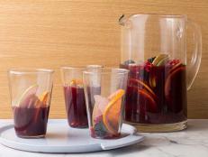 Over 100 5-star reviews can't be wrong, this is our best sangria recipe. For a festive gathering, mix a pitcher of Bobby Flay's Red Wine Sangria featuring pomegranates and blackberries, from Boy Meets Grill on Food Network.