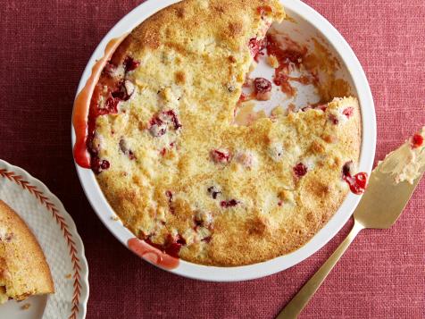 Easy Cranberry and Apple Cake