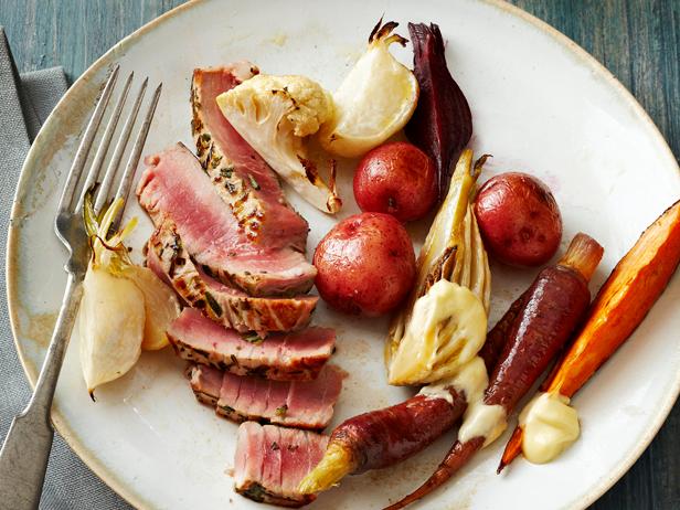 Herbed Tuna Steaks Recipe Food