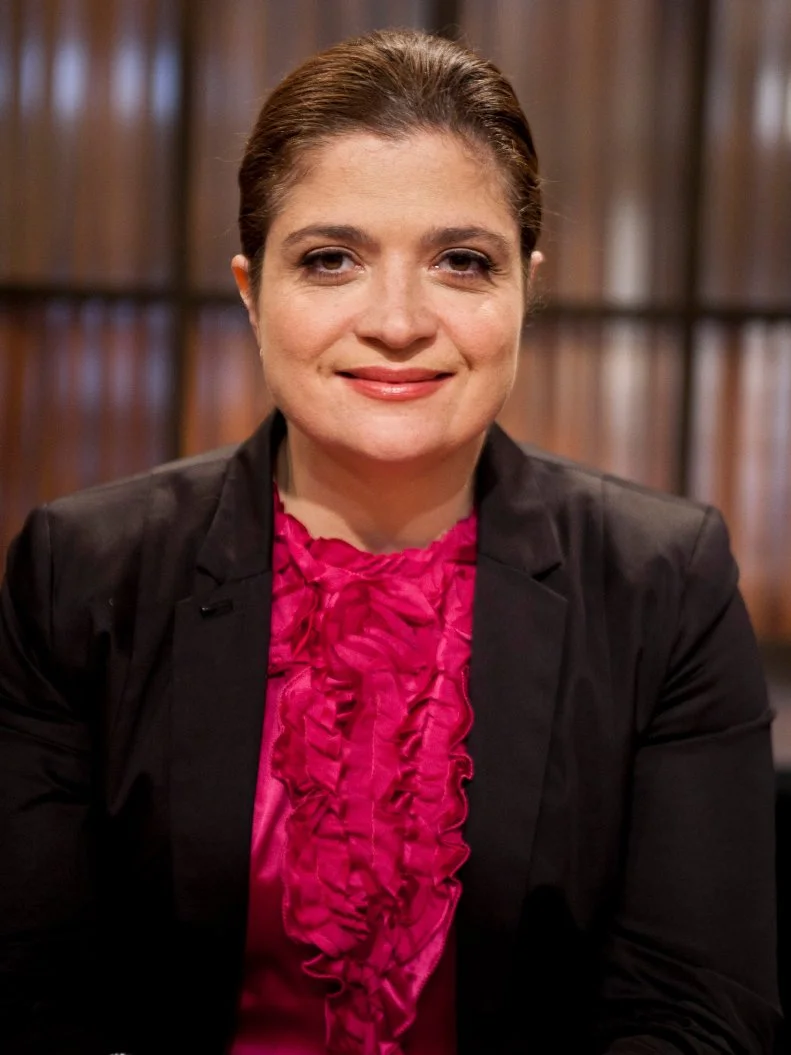 Judge Alex Guarnaschelli, as seen on Food Network's Chopped, Season 9.