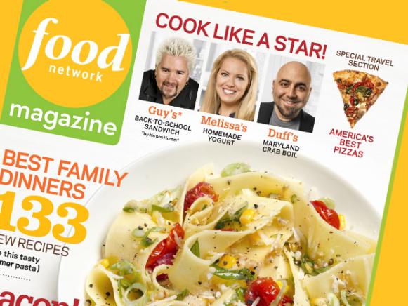 Food Network Magazine: September 2011 Recipe Index