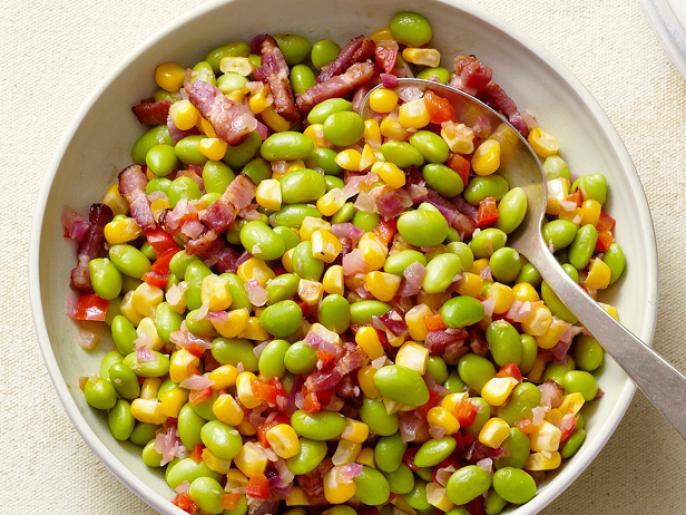 Edamame Succotash Recipe Debbie Lee Food Network