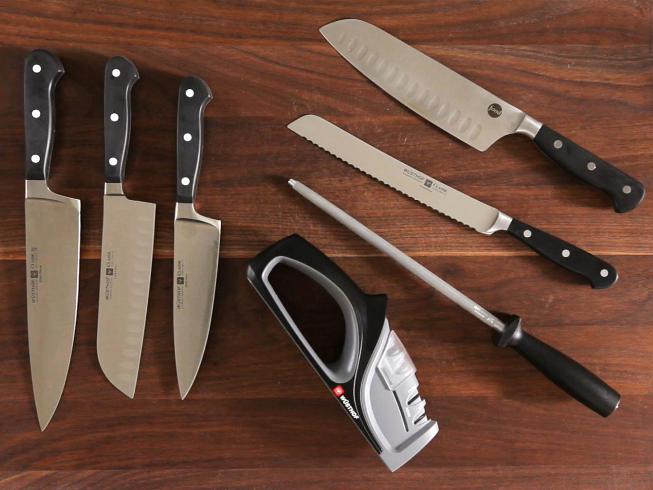 Honing, Sharpening and Polishing methods for Wusthof Knives 