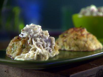 Sunny's Simple Crabcakes with Celery Root Remoulade-image