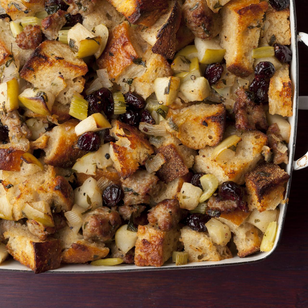 Sausage, Apple and Herb Stuffing - Eat Yourself Skinny