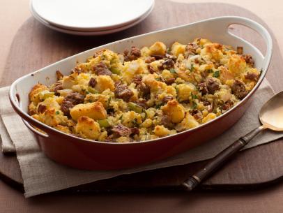 Cornbread Stuffing with Apples and Sausage-image