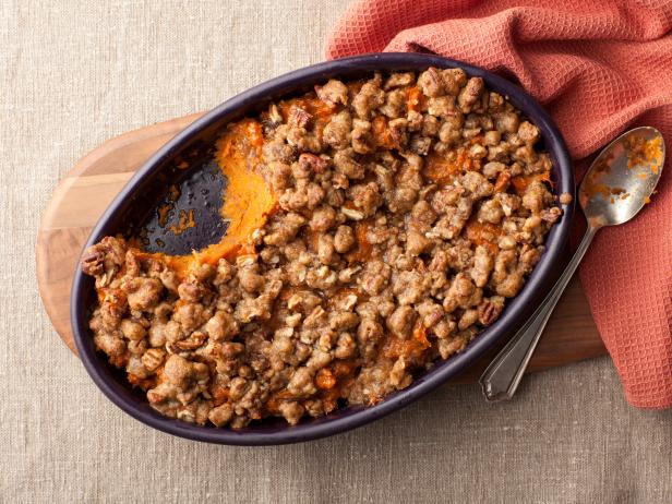 Whipped Sweet Potatoes and Bananas with Honey