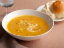 Butternut Squash Soup with Chipotle Cream; Marcela Valladolid