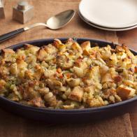 Ciabatta Stuffing with Chestnuts and Pancetta; Giada De Laurentiis