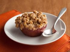 Baked Apple with Crisp Topping; Sunny Anderson