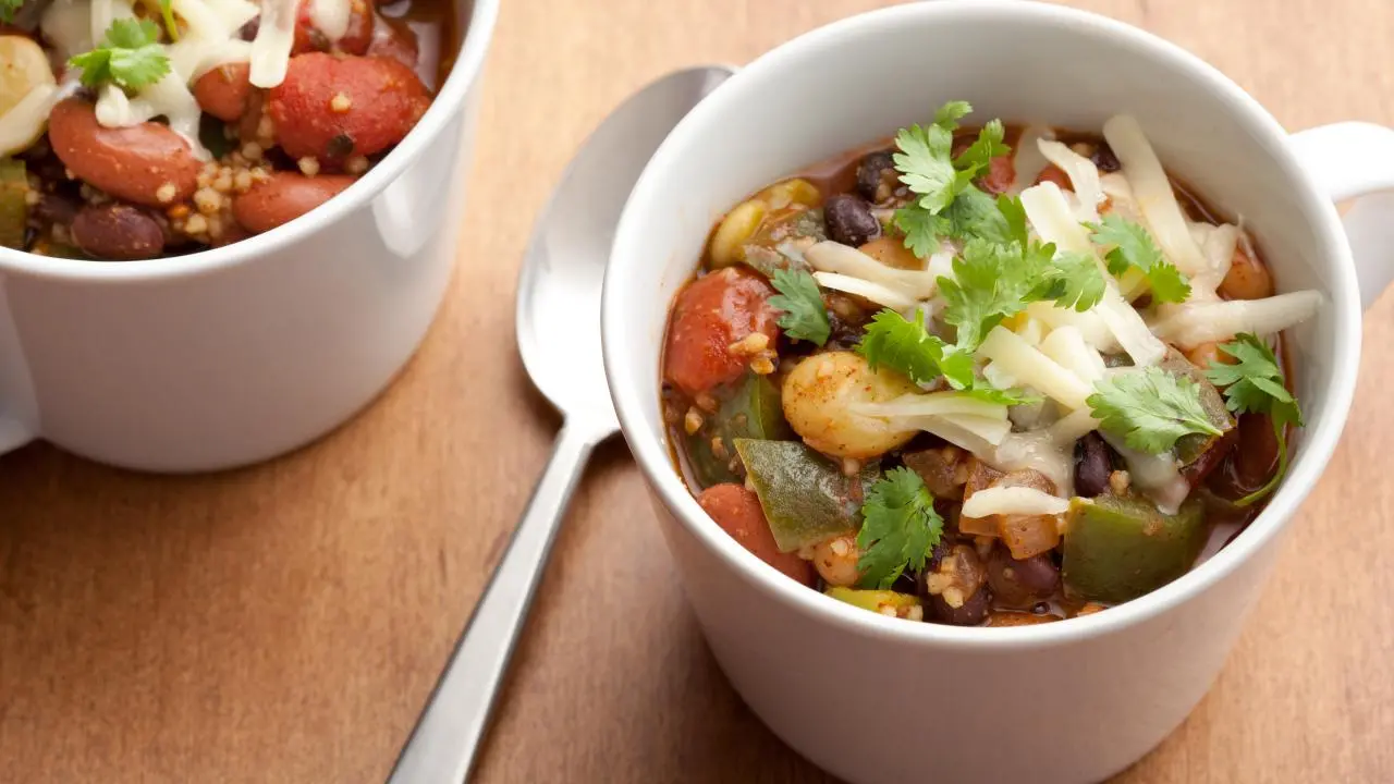 Slow-Cooker Vegetarian Chili