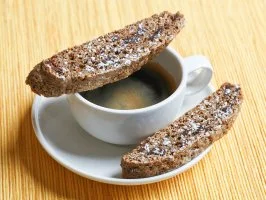 Espresso Chocolate Chip Biscotti