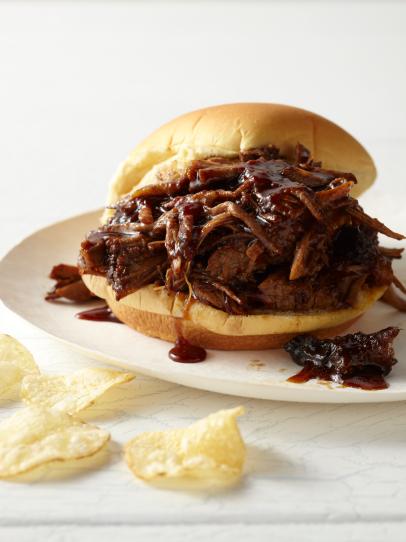 Barbecue-Braised Brisket Sandwiches