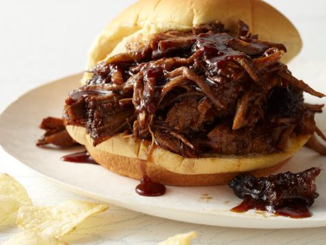 Barbecue-Braised Brisket Sandwiches