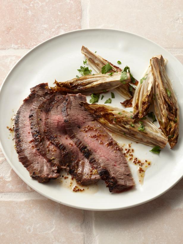 Maple Glazed Flank Steak with Roasted Endive Recipe Food Network