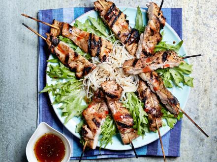 Chicken Yakitori Recipe | Bobby Flay | Food Network