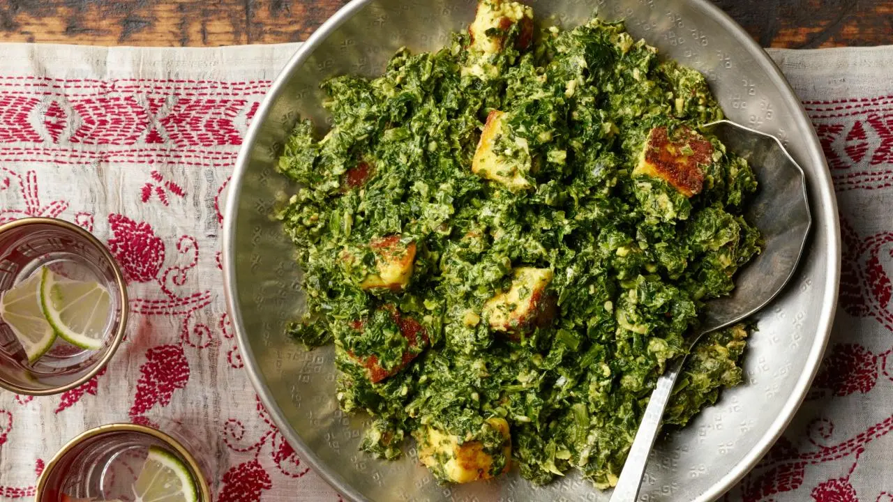 Saag Paneer Recipe | Aarti Sequeira | Food Network