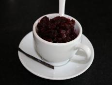 Black raspberries are only in season for a short time (June and July) but if you can find them, make a homemade granita -- an easy, healthy summer dessert.