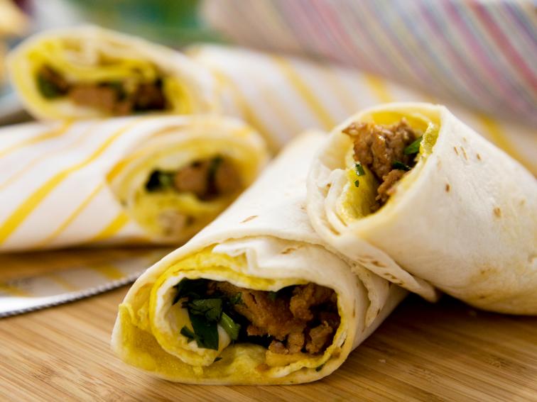 Rolled Omelet Burrito Recipe 