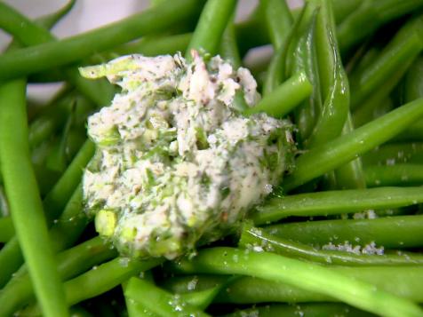 Haricots Verts with Herb Butter
