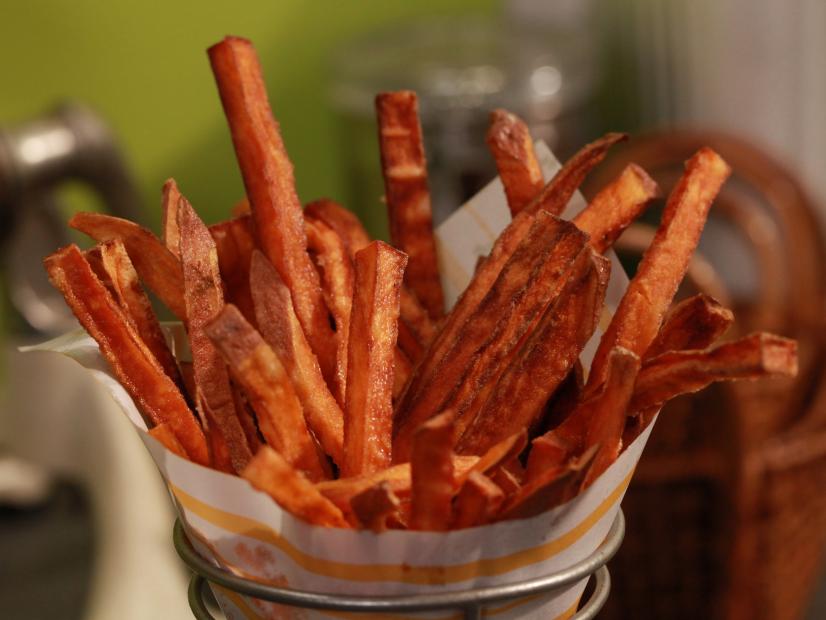 Sweet Potato Fries Recipe  Jeff Mauro  Food Network