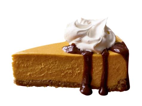 Pumpkin Cheesecake With Bourbon-Spiked Cream