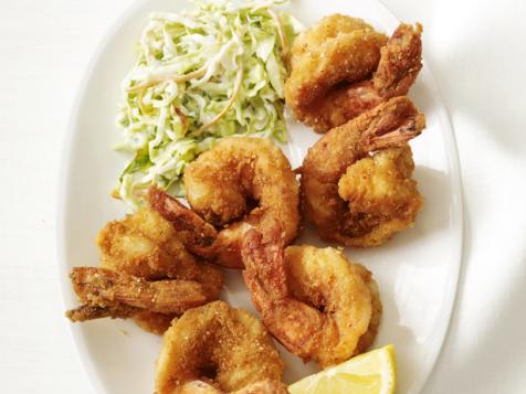 Fried Shrimp With Tartar Slaw