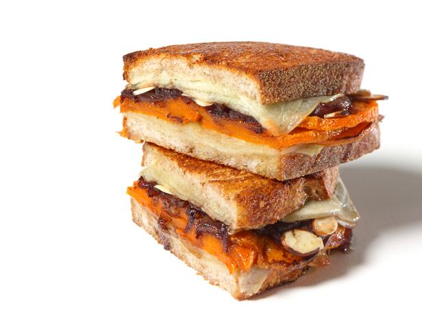 Squash, Manchego, and Balsamic-Onion Grilled Cheese