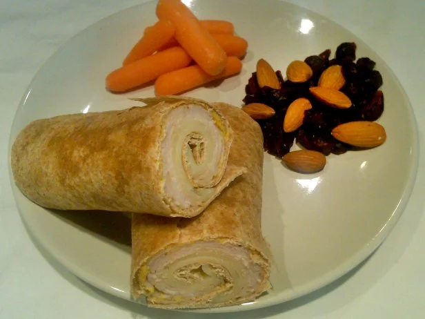 turkey wrap sandwich
