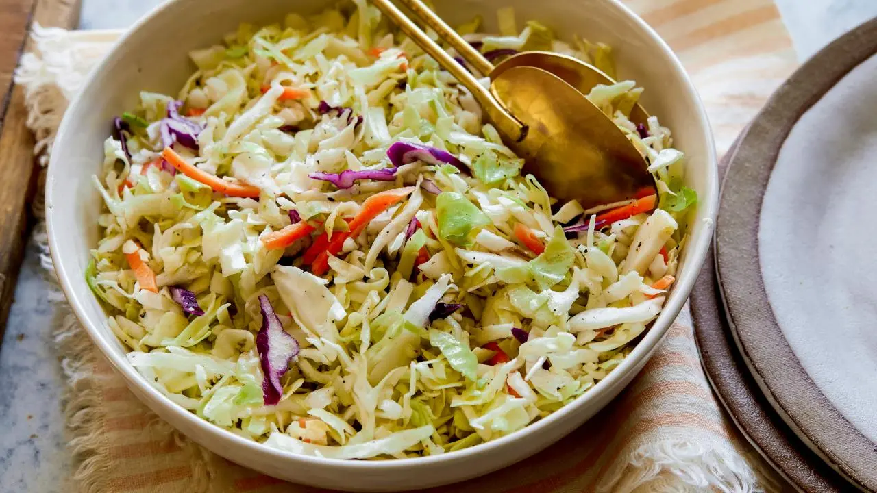 Oil and Vinegar Slaw Recipe | Rachael Ray | Food Network