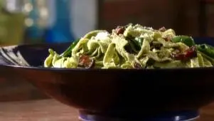 Claire's Spinach Carbonara