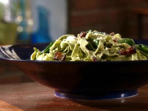 Claire's Spinach Carbonara