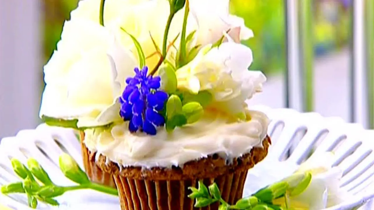Ina's Carrot Cake Cupcakes