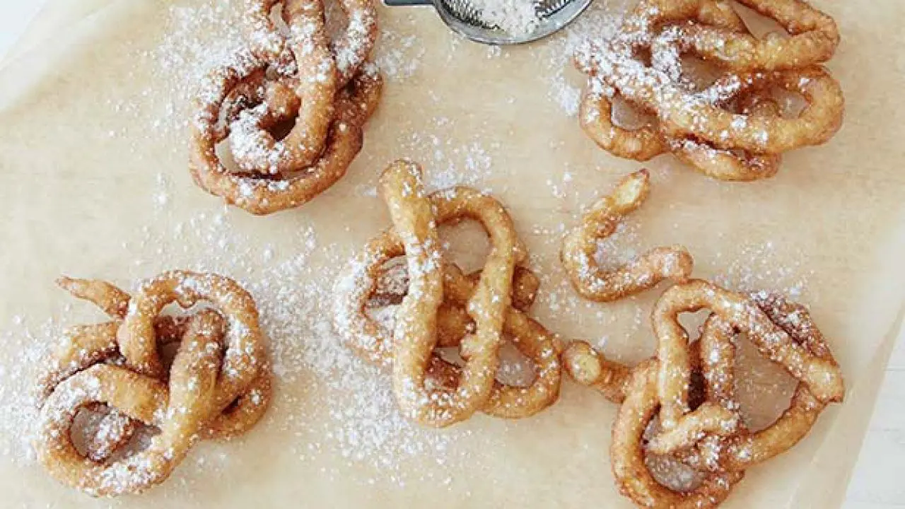 Alton's Funnel Cake Recipe