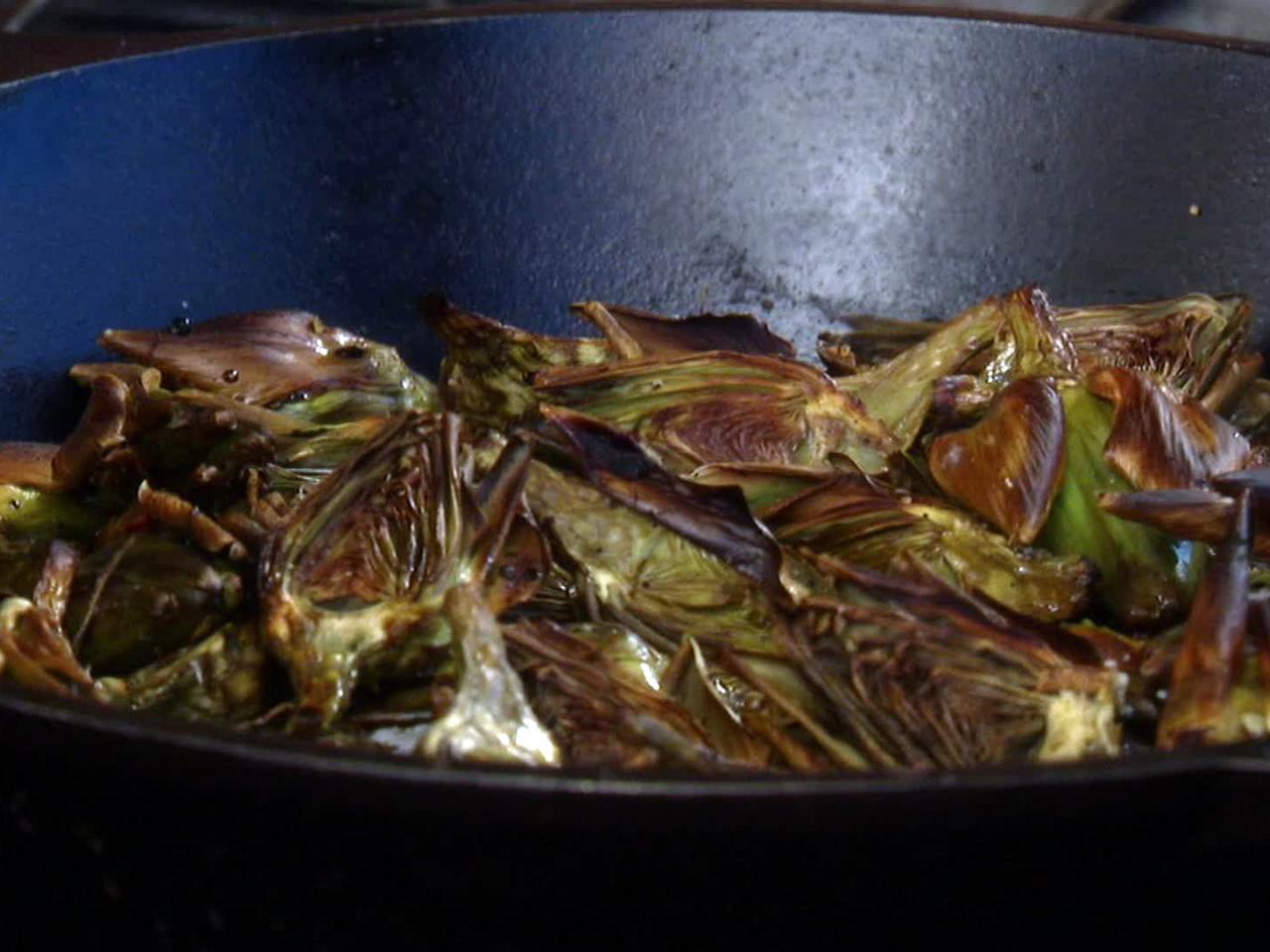 Fried Baby Artichokes