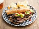 Grilled Lamb Sandwiches
