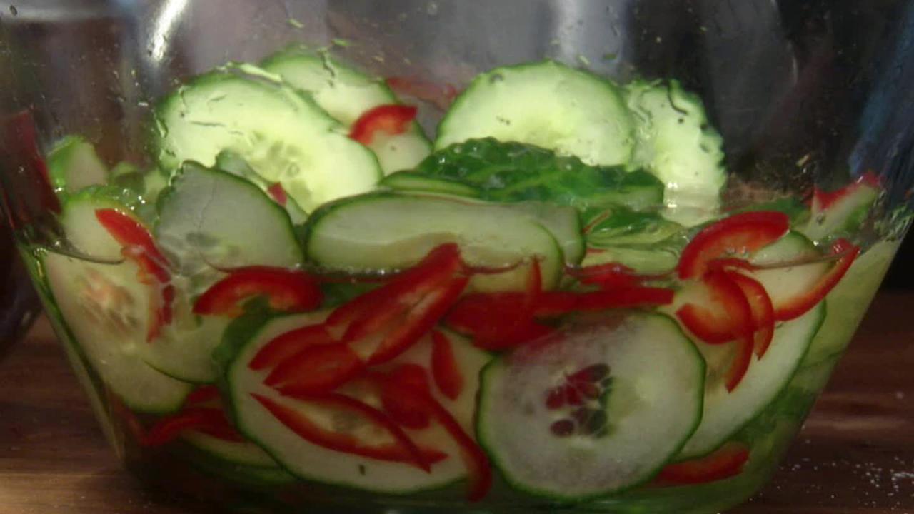 Pickled Cucumbers (Quick, Easy & Tasty) - Chef Tariq