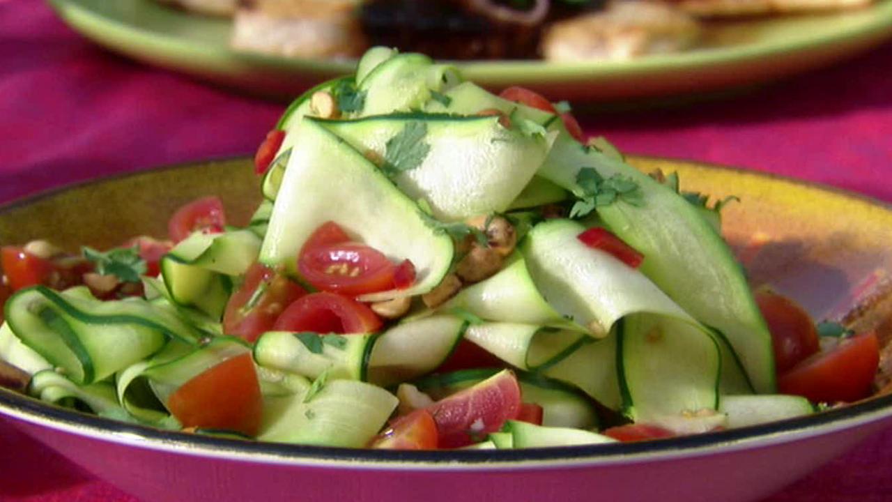 Aarti's Zucchini Ribbon Salad