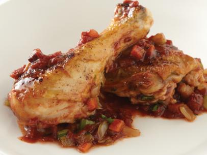 Chicken Cacciaotore, garlic and onion based recipes for SCOPE.