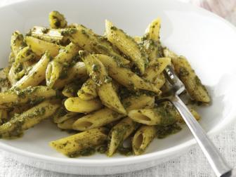 Penne with Pesto, garlic and onion based recipes for SCOPE.