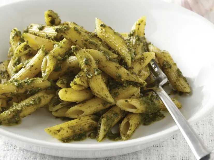 Penne with Pesto, garlic and onion based recipes for SCOPE.