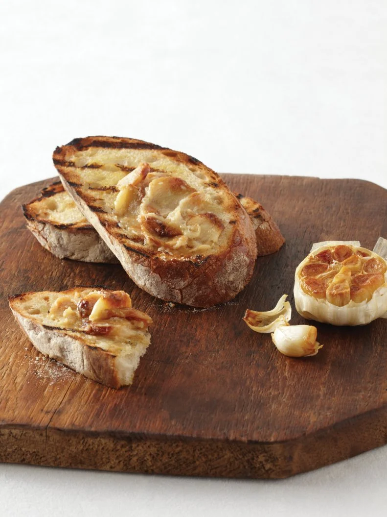 Roasted Garlic Bruschetta, garlic and onion based recipes for SCOPE.