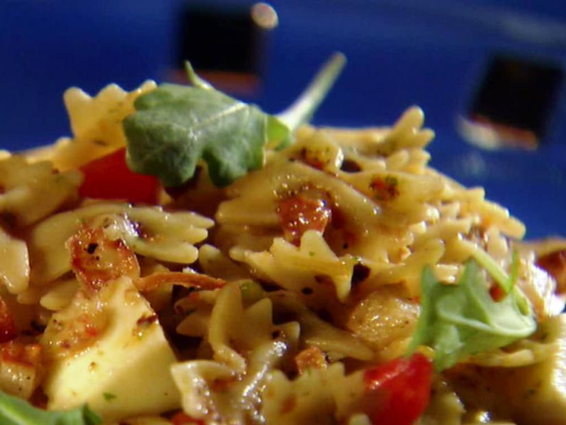 Fieri Farfalle Salad Recipe Guy Fieri Food Network 2734