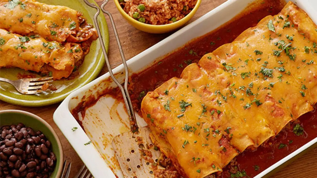 Simple Perfect Enchiladas