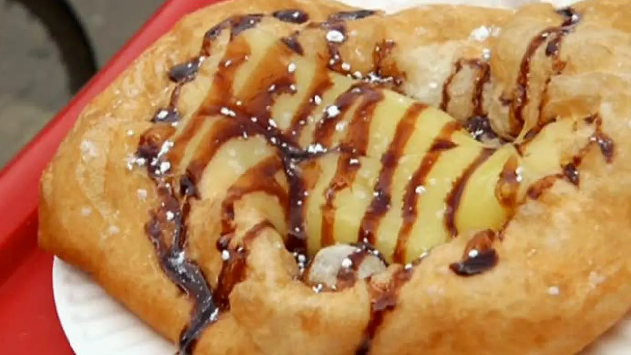 Boston Cream Fried Dough