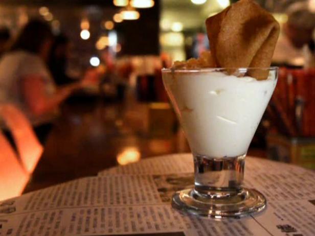 Lemon Ginger Mousse and Homemade Fortune Cookie