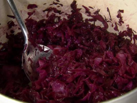 Cider-Braised Red Cabbage