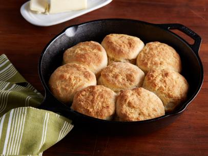 Jeff Mauro's Grapevine Kentucky Buttermilk Biscuits for Schnitel Biscuit as seen on Food Network's Sandwich King