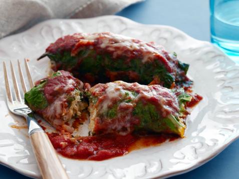 Goat Cheese, Lentil and Brown Rice Rolls